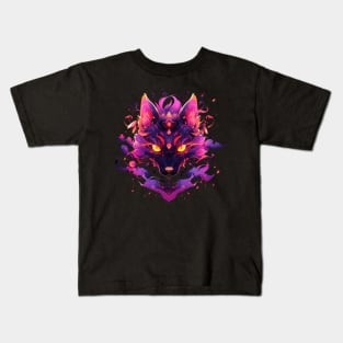 Neon Fox Kids T-Shirt